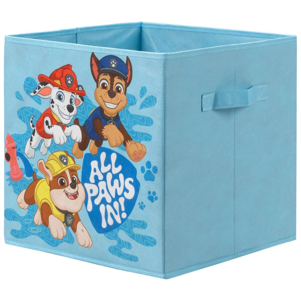 Stoffbox All Paws in hellblau B/H/T: ca. 32x32x32 cm