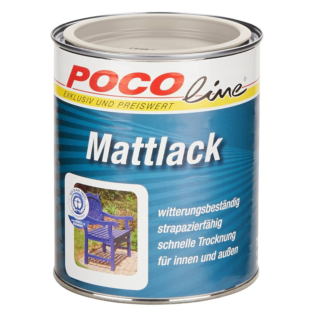 POCOline Mattlack cremeweiß seidenmatt ca. 0,75 l