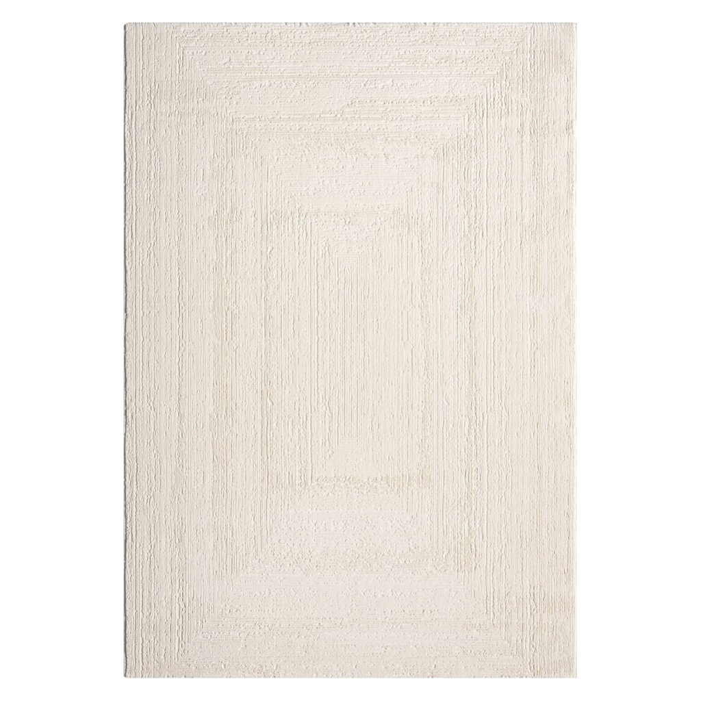 Webteppich Costa creme B/L: ca. 120x170 cm