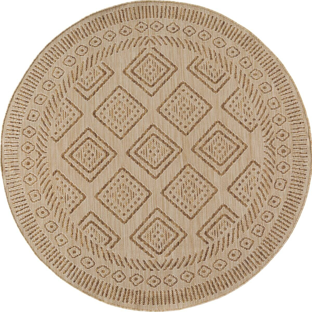 Ayyildiz Flachwebteppich MIRA beige D: ca. 120 cm