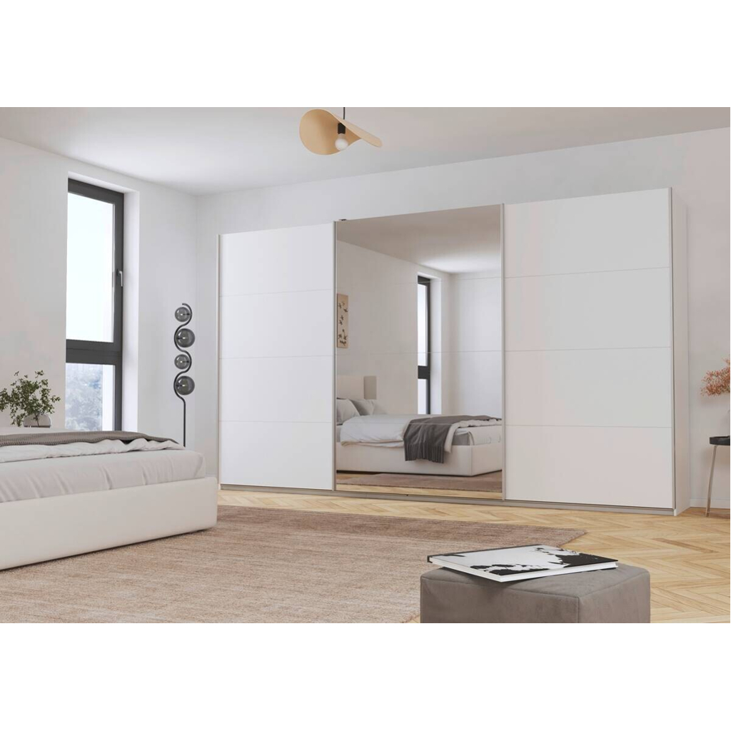 Kleiderschrank Kulmbach Alpinweiß B/H/T: ca. 360x210x62 cm