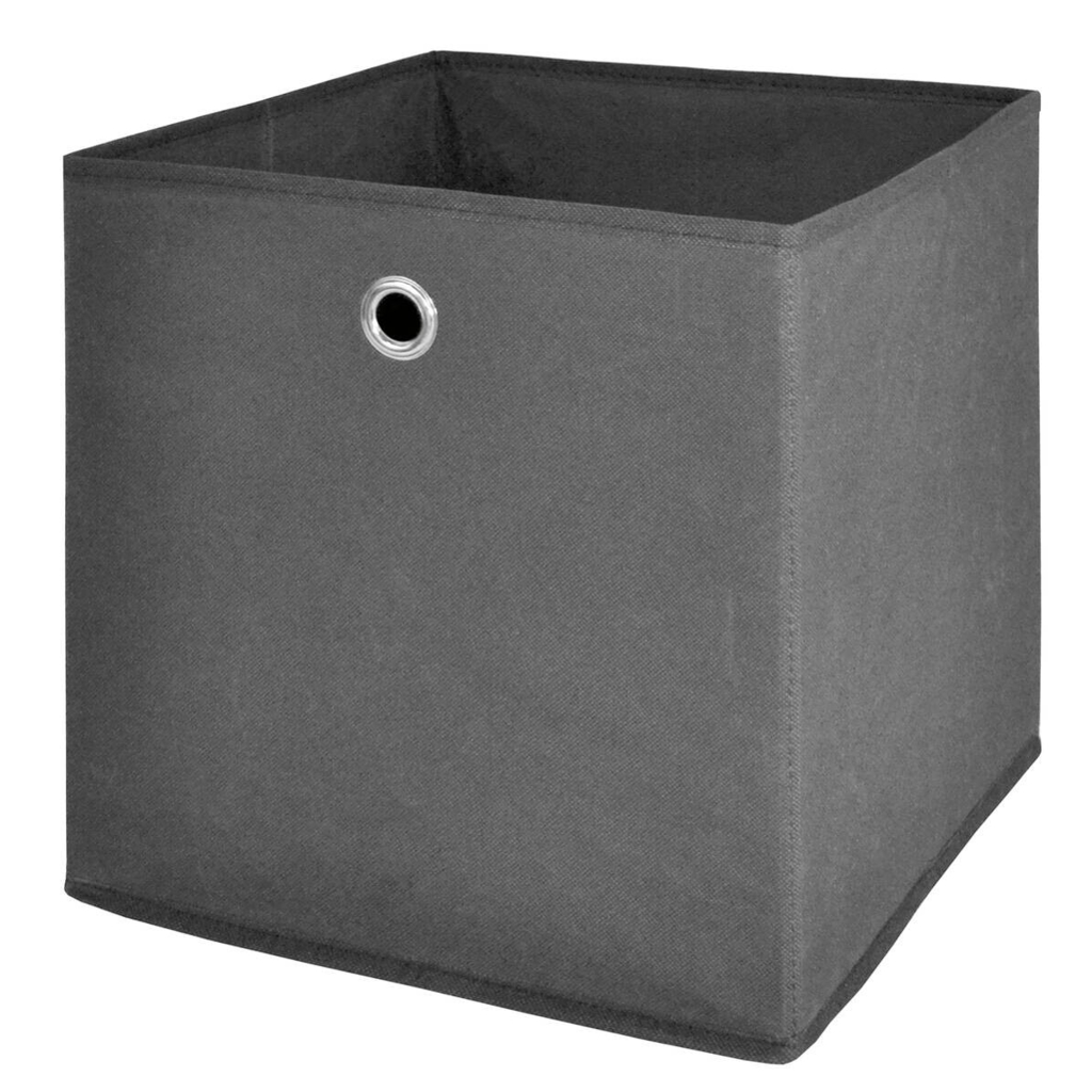 Stoffbox anthrazit B/H/T: ca. 32x32x32 cm