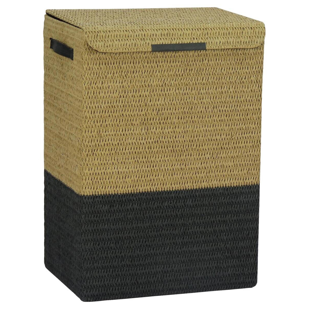 POCOline Wäschekorb khaki Papier B/H/L: ca. 41x58x31 cm
