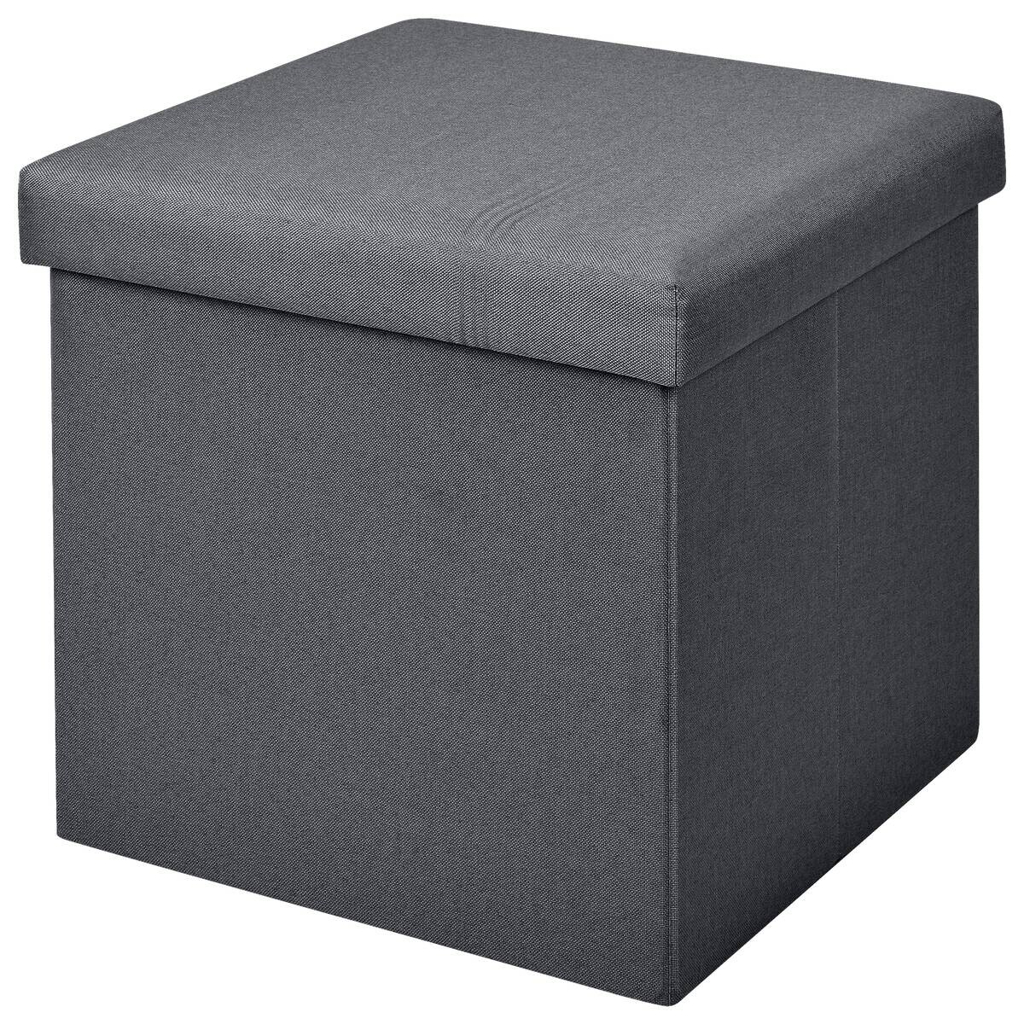 Hocker anthrazit B/H/L: ca. 38x38x38 cm