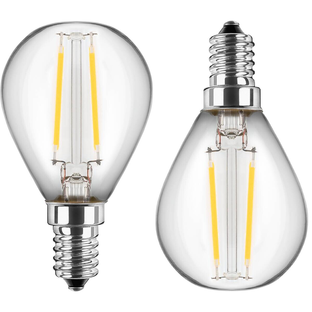 Blulaxa LED-Leuchtmittel Filamentlampe 49798 2er Pack E14