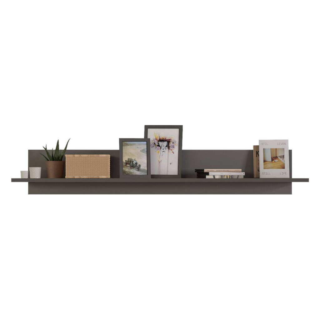 Wandboard Freno grau matt B/H/T: ca. 140x22x22 cm