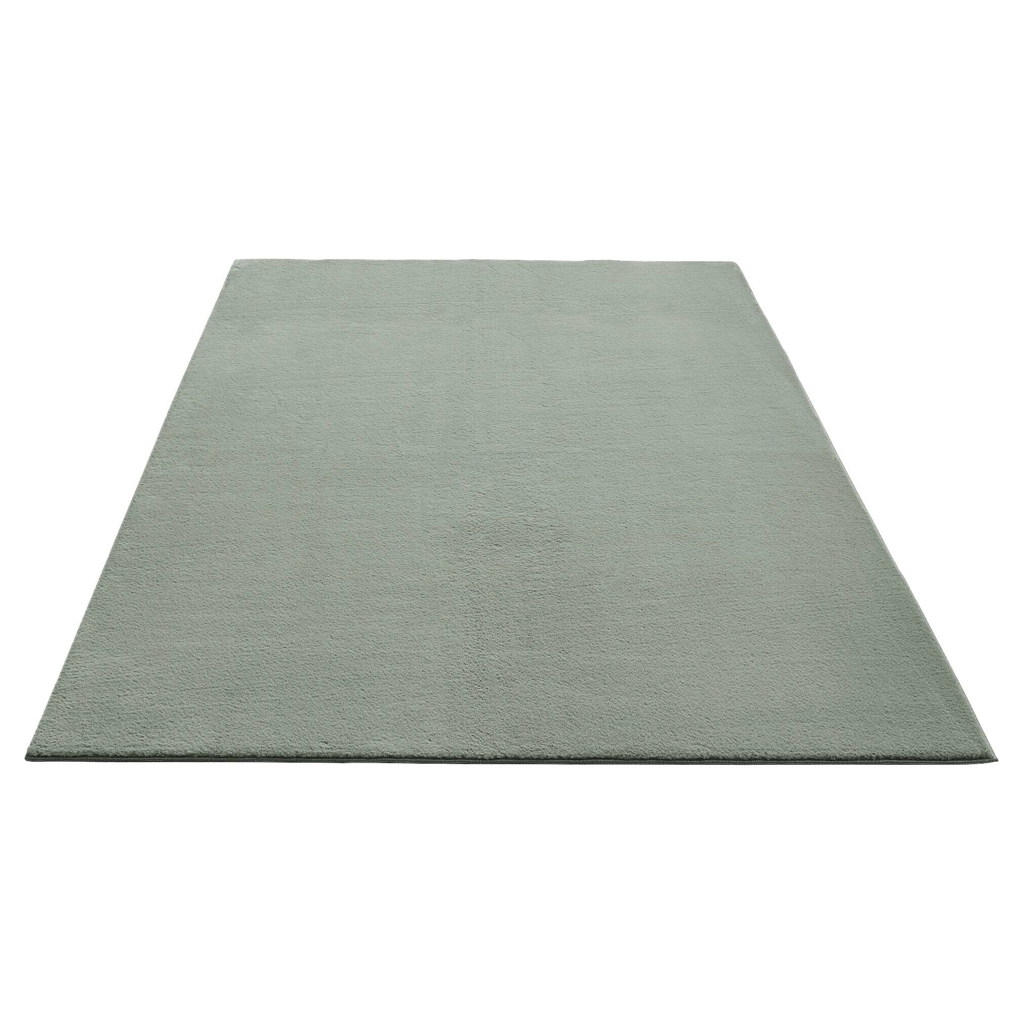 Teppich Cozy grün B/H/L: ca. 160x15x220 cm