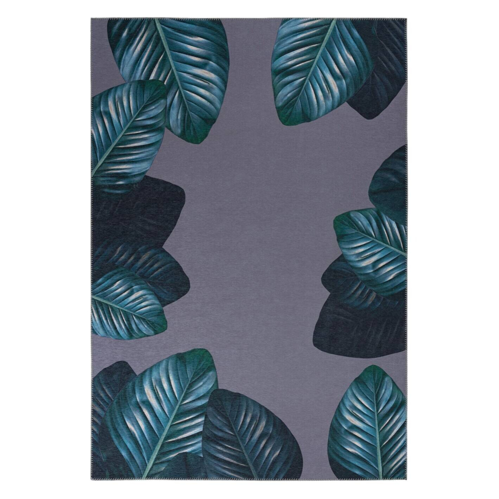 Kenda Sand Flachgewebeteppich Tropical 125 grün B/L: ca. 80x150 cm