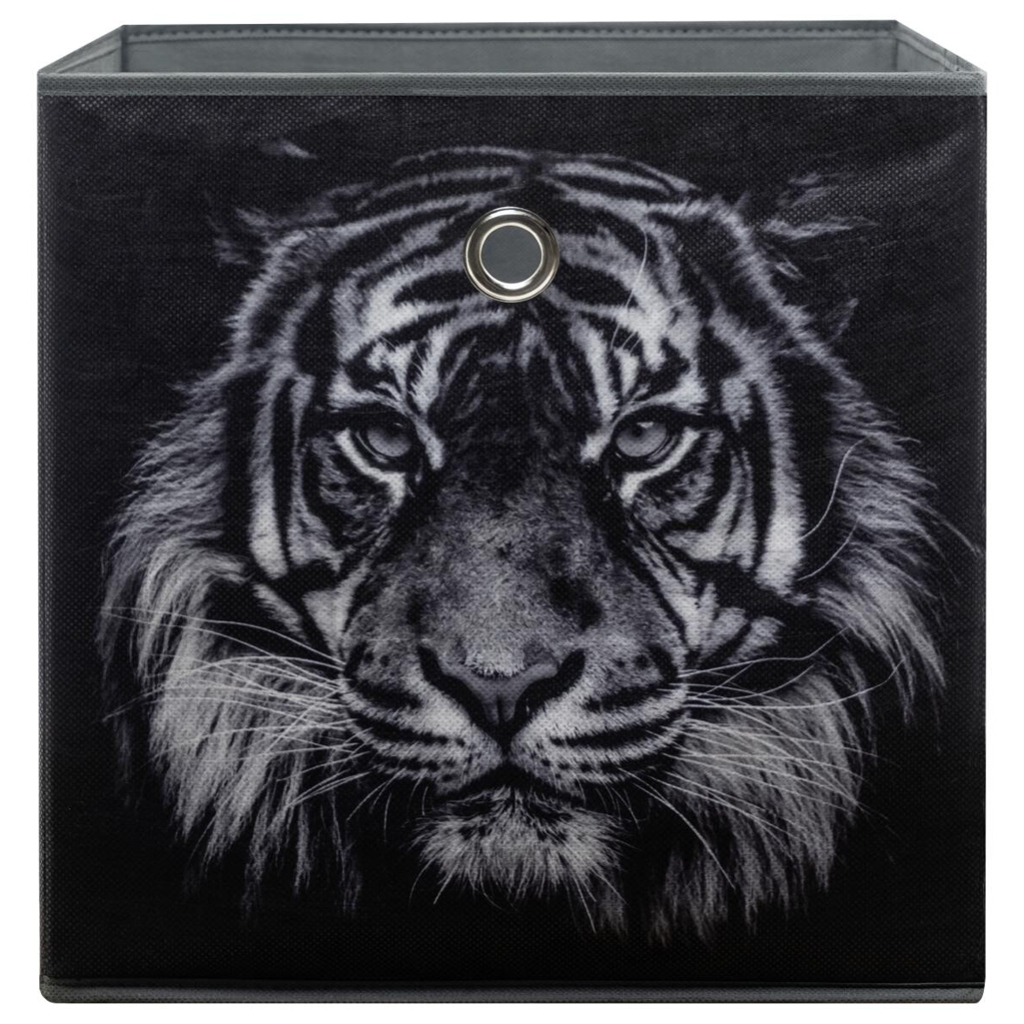 Motivbox Wildlife anthrazit B/H/T: ca. 32x32x32 cm