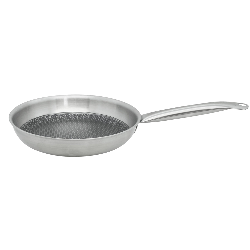 ELO Pfanne silber Edelstahl D: ca. 28 cm