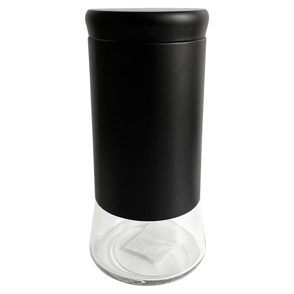 POCOline Aufbewahrungsglas schwarz Glas
