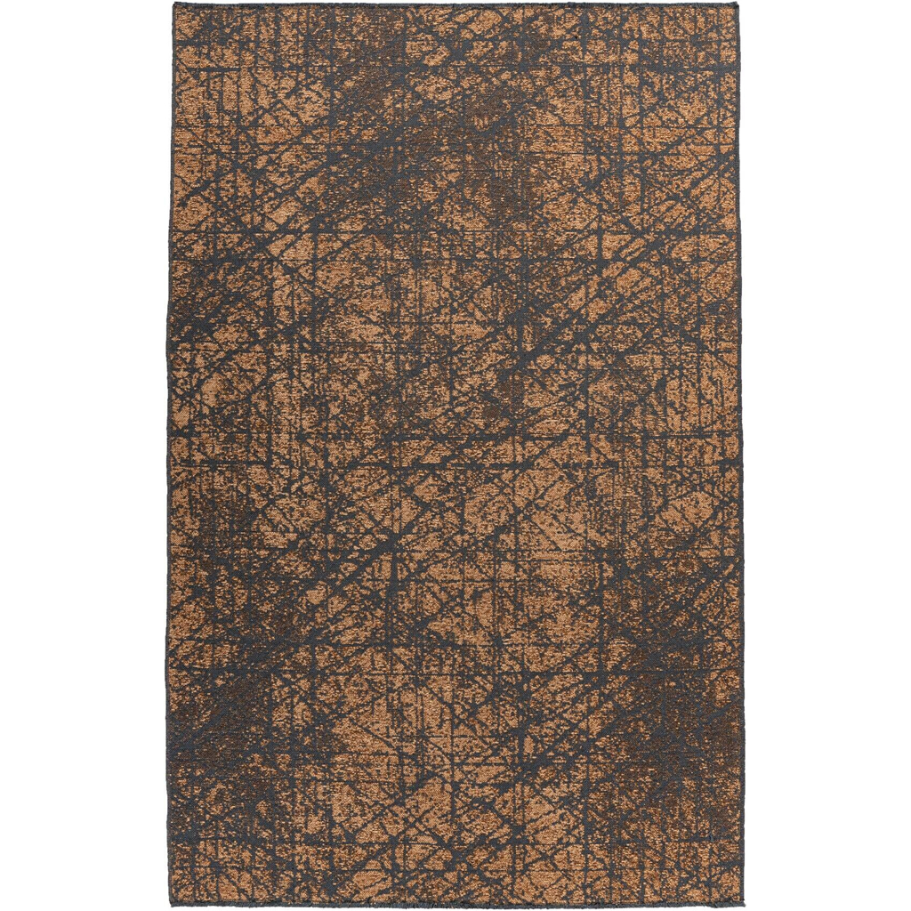 Kayoom Flachflorteppich Kalea 225 gelb B/H/L: ca. 80x0,8x150 cm