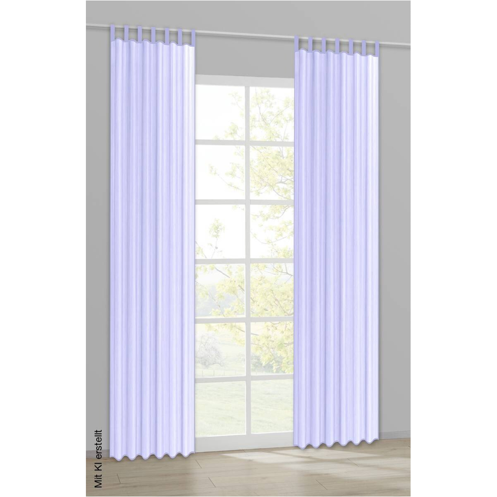 Sensation Schlaufenvorhang Look flieder B/L: ca. 140x235 cm