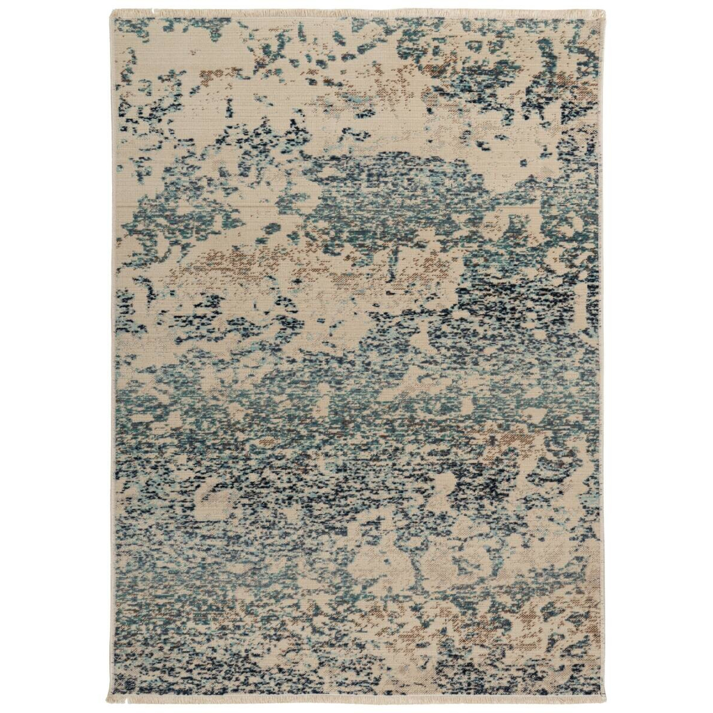 Kayoom Kurzflorteppich Charin 325 blau B/H/L: ca. 120x0,35x180 cm
