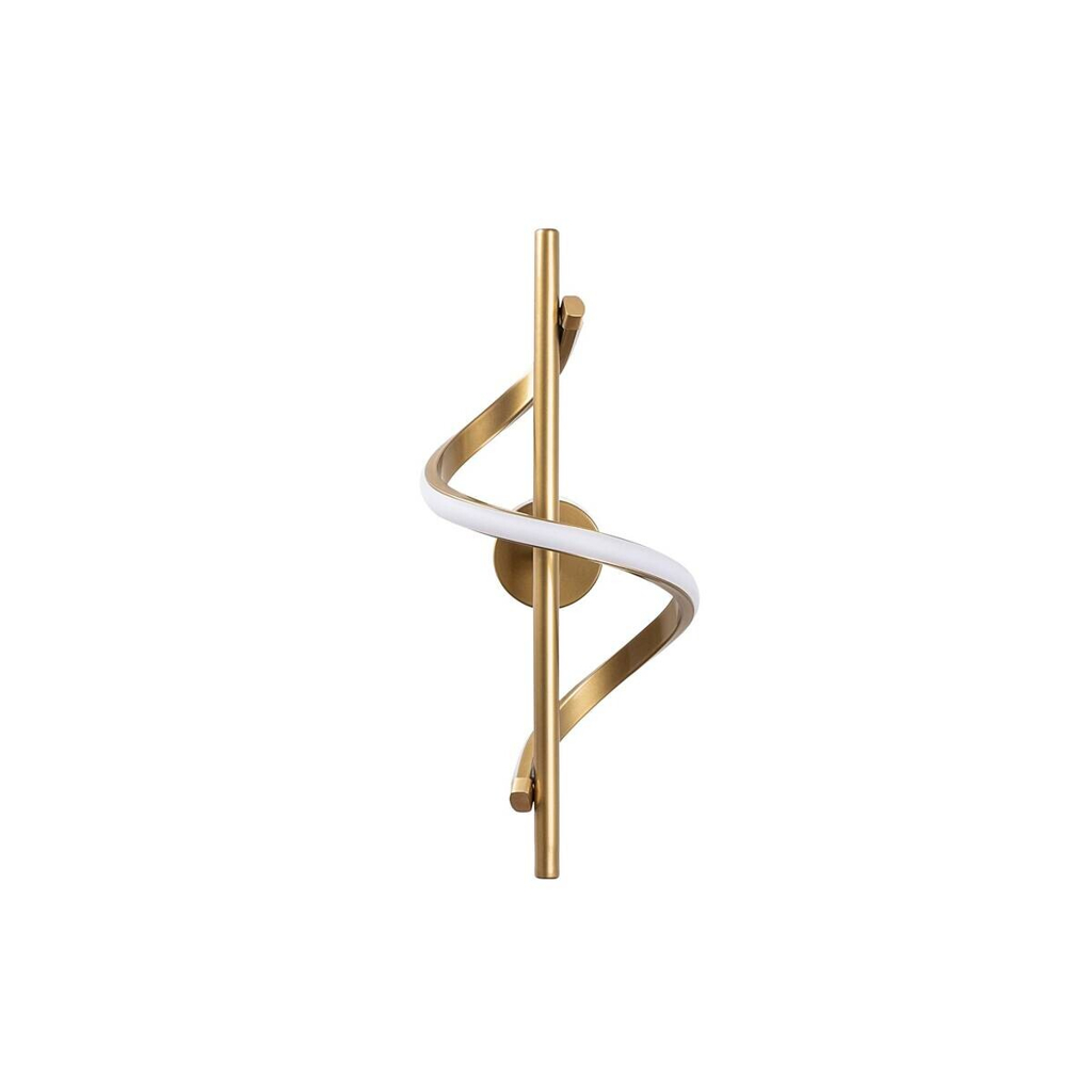 Opviq Wandleuchte gold Metall B/H/T/L: ca. 16x41x25x16 cm