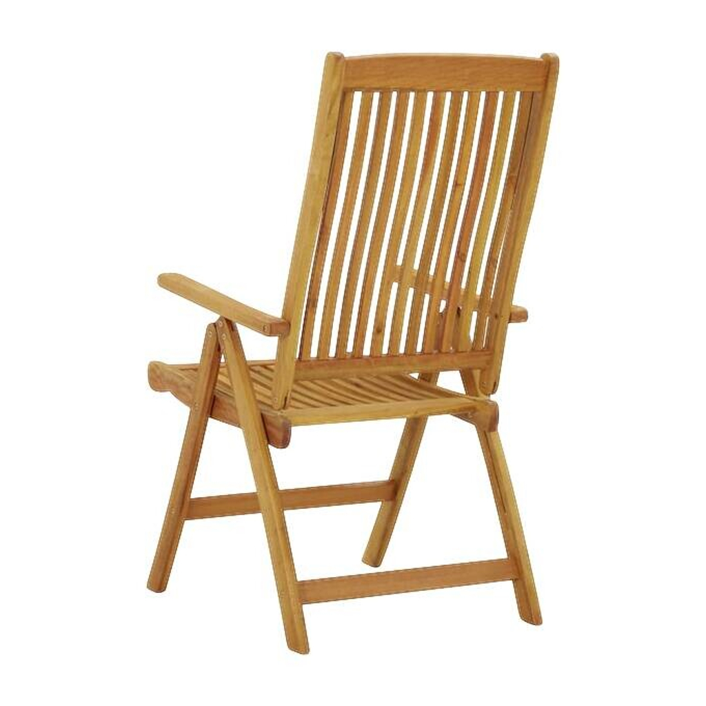 vidaXL Klappstuhl braun Holz B/H/L: ca. 71x112x58 cm