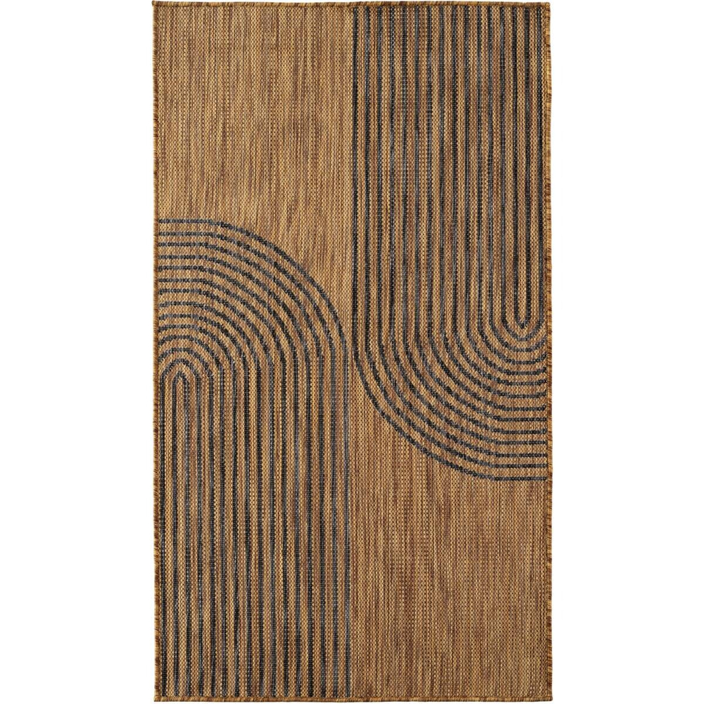 Ayyildiz Flachwebteppich MIRA schwarz B/L: ca. 60x100 cm