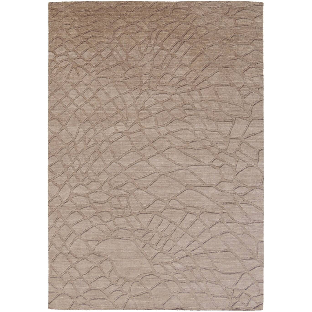 Kayoom Kurzflorteppich Ganges 710 braun B/L: ca. 80x150 cm