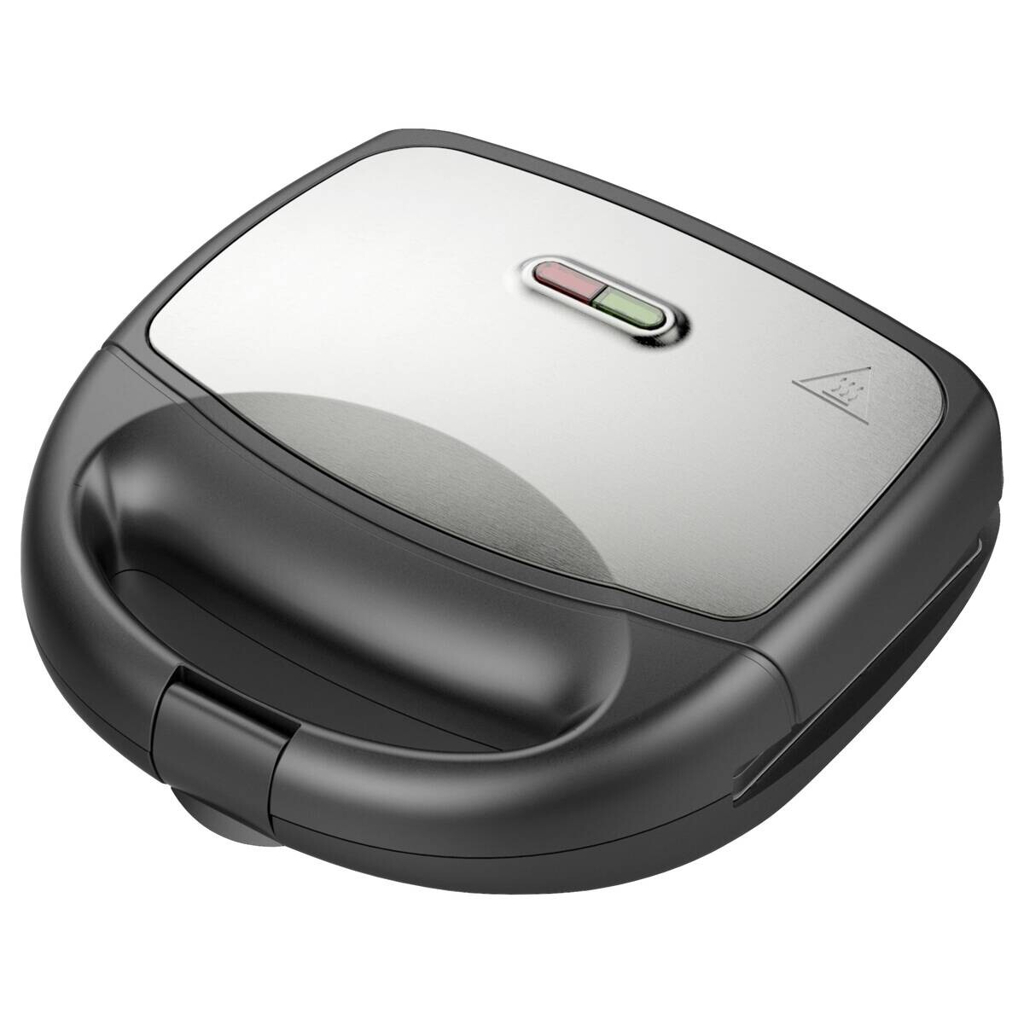 Emerio Sandwichtoaster silber schwarz Metall Kunststoff B/H/L: ca. 22x9,6x23,2 cm 599014203