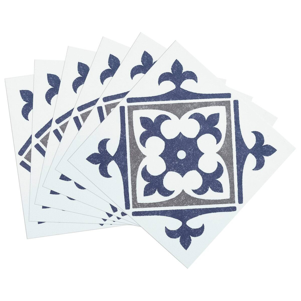 d-c-fix Wandfliese selbstklebend blau B/L: ca. 15,25x15,25 cm