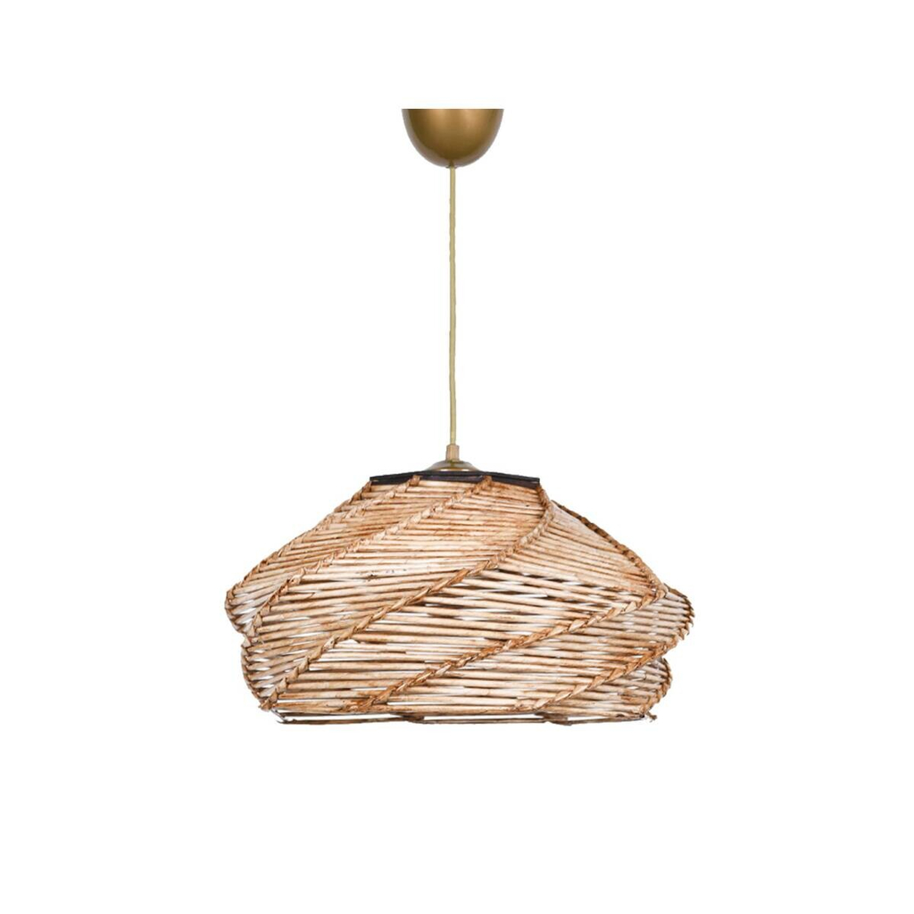 Opviq Pendelleuchte Ovale kamel B/H/T/L/D: ca. 36x65x36x36x36 cm E27 1 Brennstellen