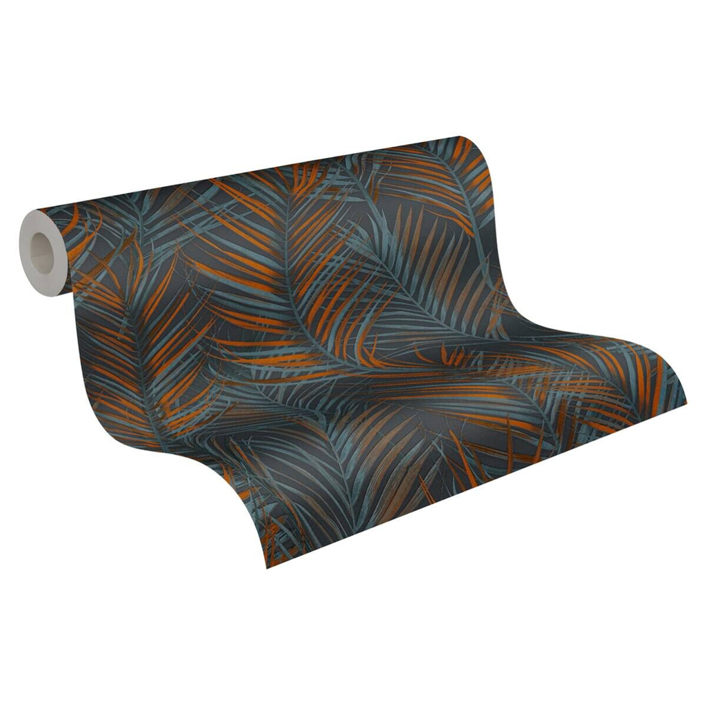 A.S.Creation Vliestapete Attractive 2 Floral schwarz B/L: ca. 53x1005 cm