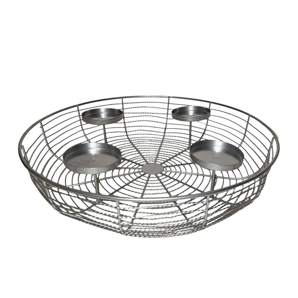 Deko-Schale silber Alumetallic 599731700