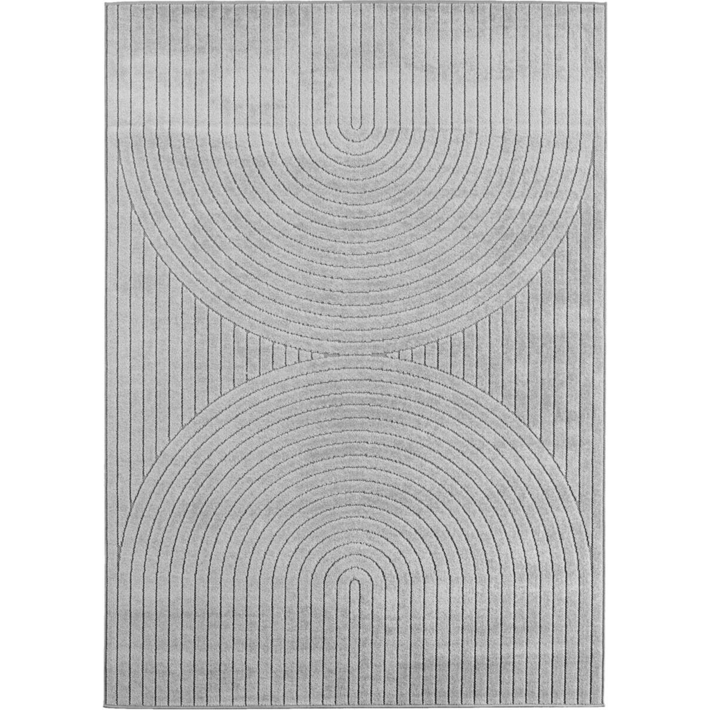 Ayyildiz In-/Outdoor-Teppich NOVA silber B/L: ca. 200x290 cm