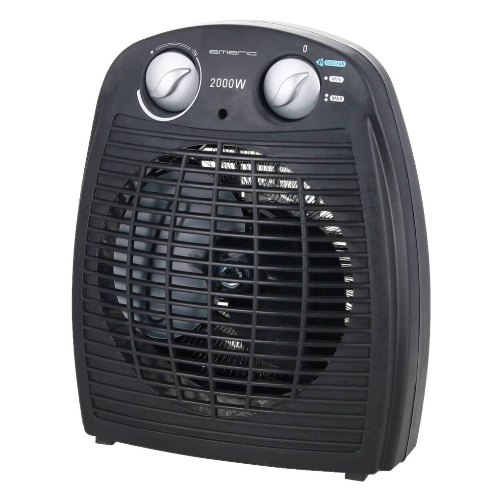 Sauber Heizlüfter FH-106737.4 schwarz Kunststoff ca. 2000 W