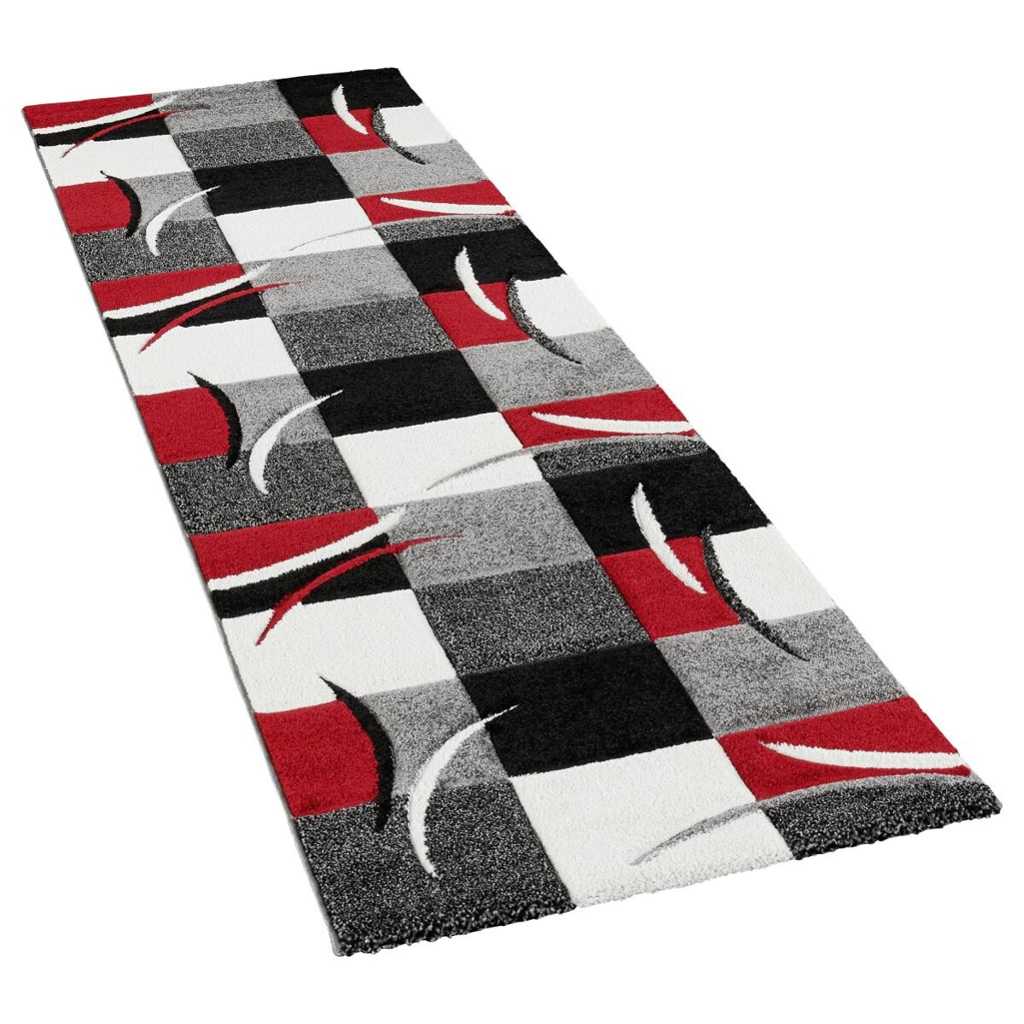 Webteppich Casino rot B/L: ca. 80x300 cm