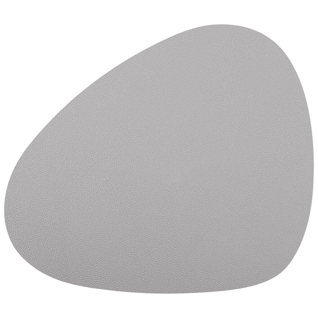 Platzset grau PVC B/L: ca. 45x36 cm