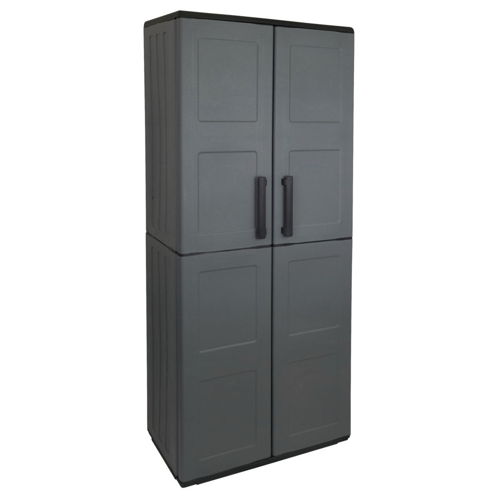 ArtPlast Kunststoffschrank Free dunkelgrau Kunststoff B/H/T: ca. 68x163x37 cm