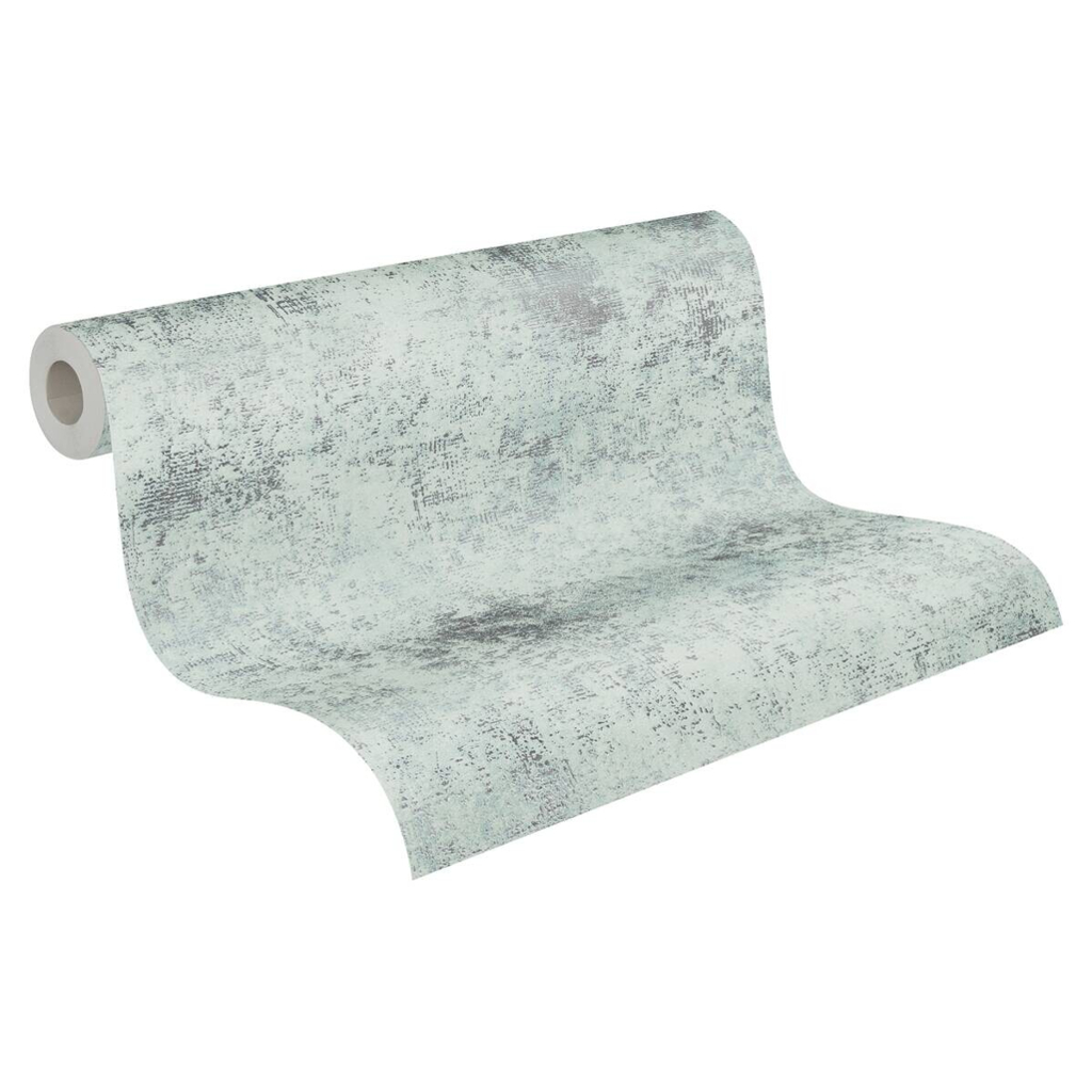 A.S.Creation Vliestapete blau grau silber B/H/D: ca. 53x1005x9,2 cm
