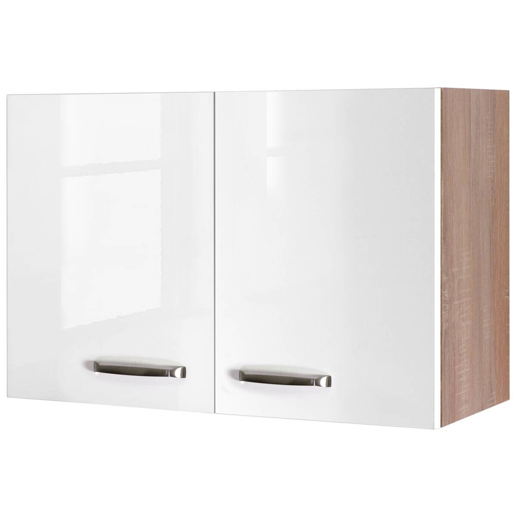 Hängeschrank Valero weiß Hochglanz B/H/T: ca. 80x54,8x32 cm