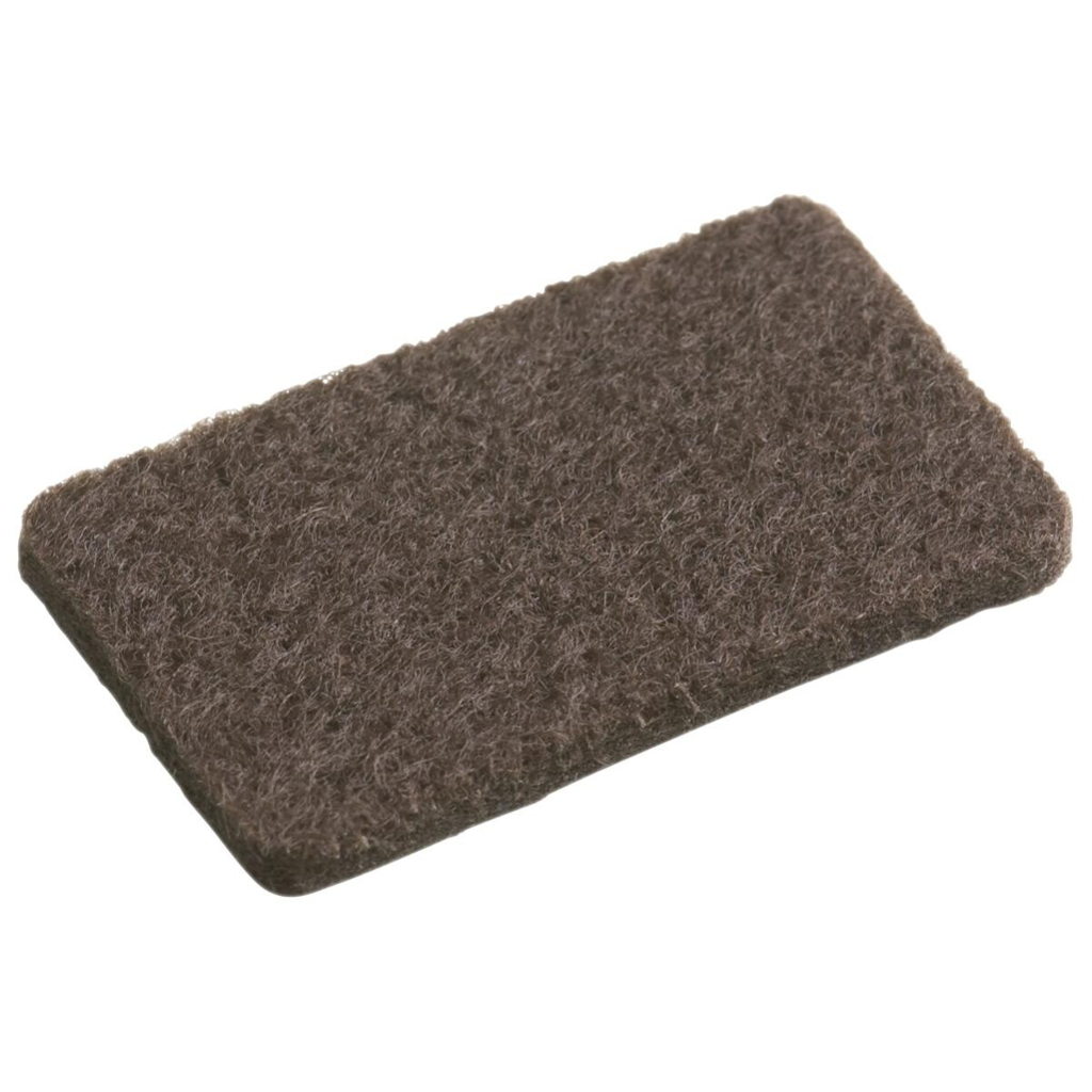 Meister Filzgleiter braun B/L: ca. 2,2x3,6 cm 8 tlg.