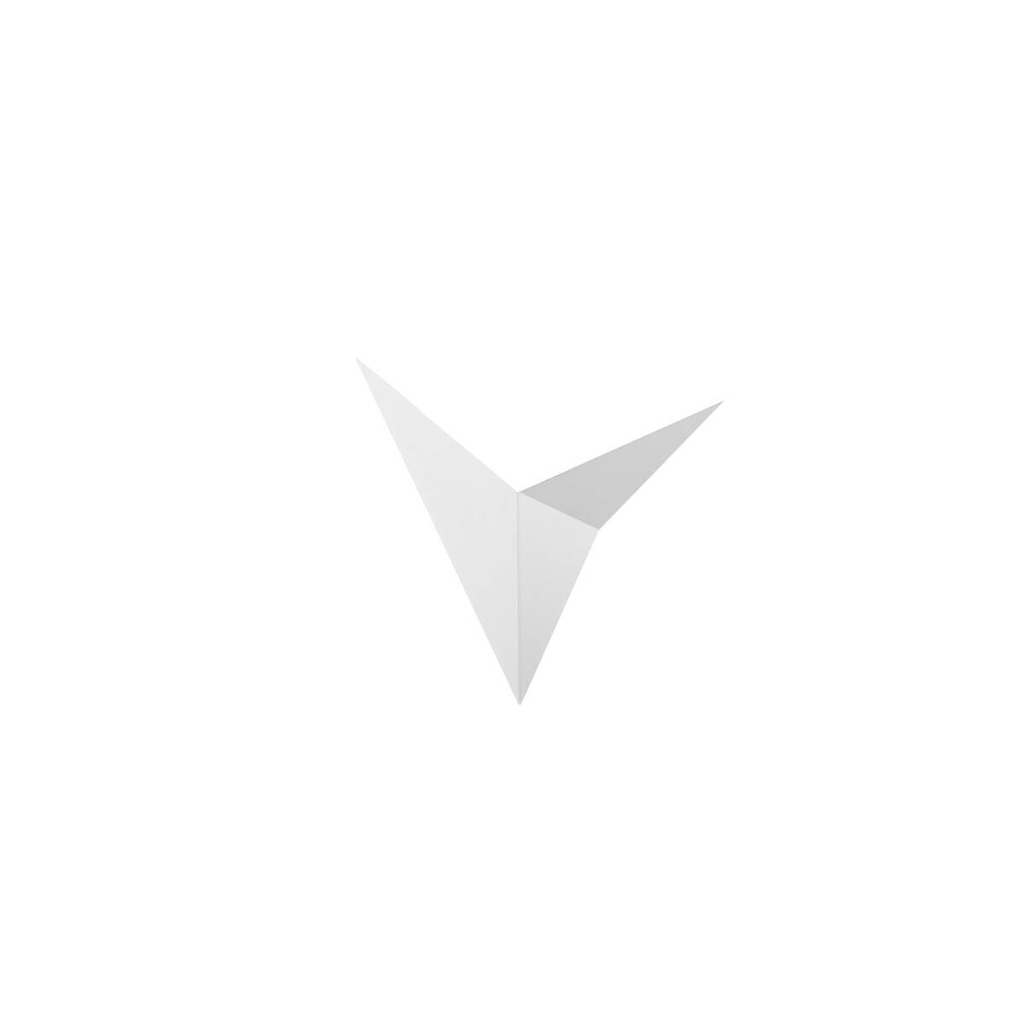 Opviq Wandleuchte Bird weiß Metall B/H/T/L: ca. 5x34x5x34 cm G9 1 Brennstellen