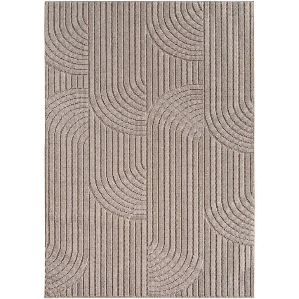 Ayyildiz Kurzflorteppich HELIX beige B/H/L: ca. 280x0,7x370 cm