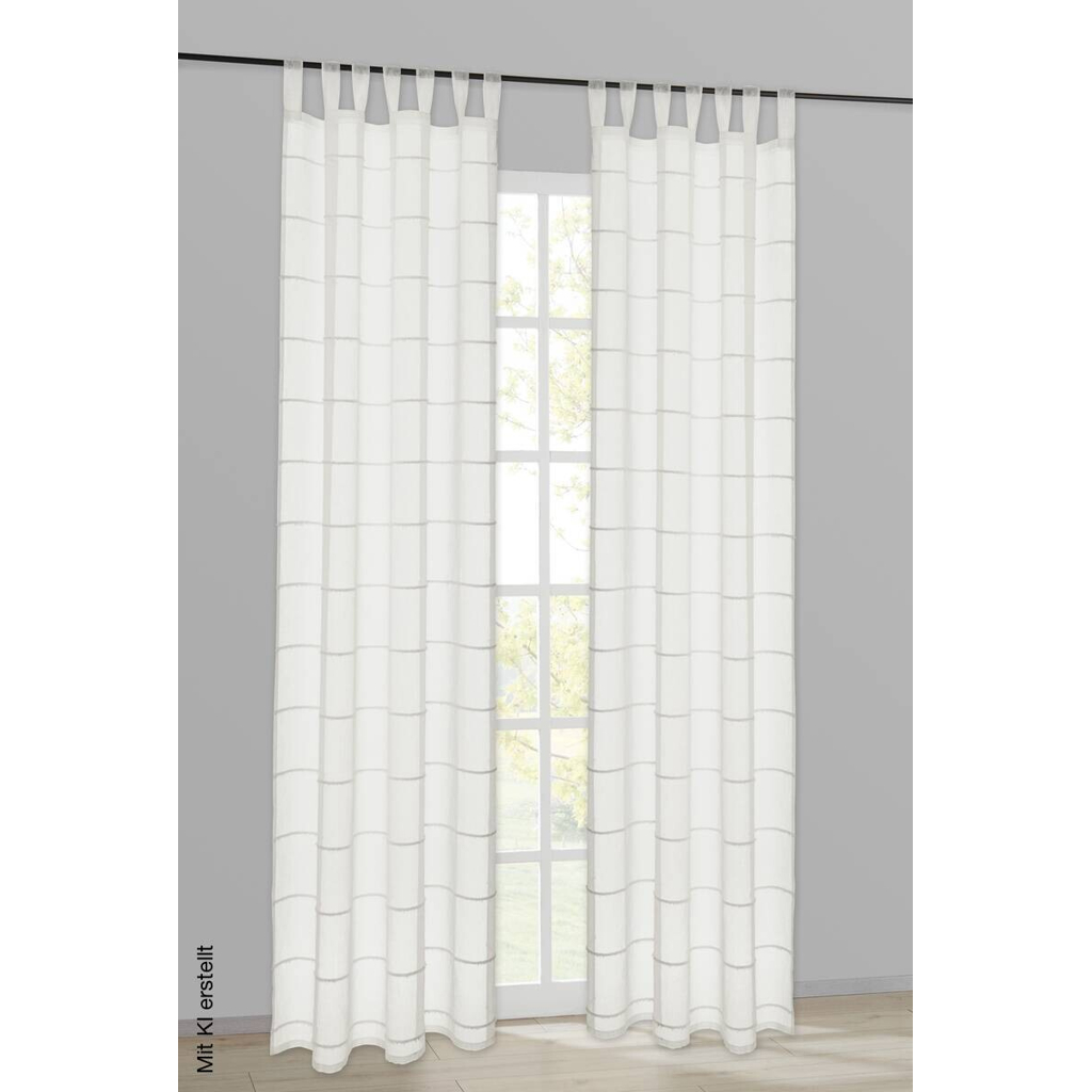 POCOline Kombivorhang Marina champagner B/L: ca. 140x175 cm