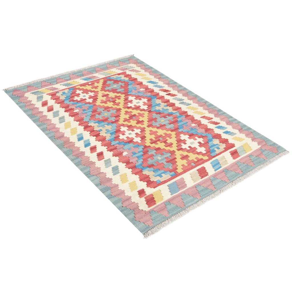 PersaTepp Teppich Kelim Gashgai beige B/H/L: ca. 85x1x119 cm