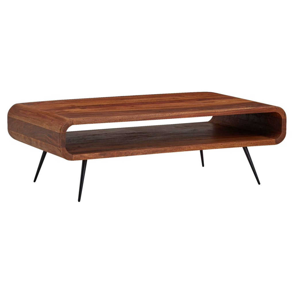 Couchtisch braun B/H/T: ca. 55x30x90 cm