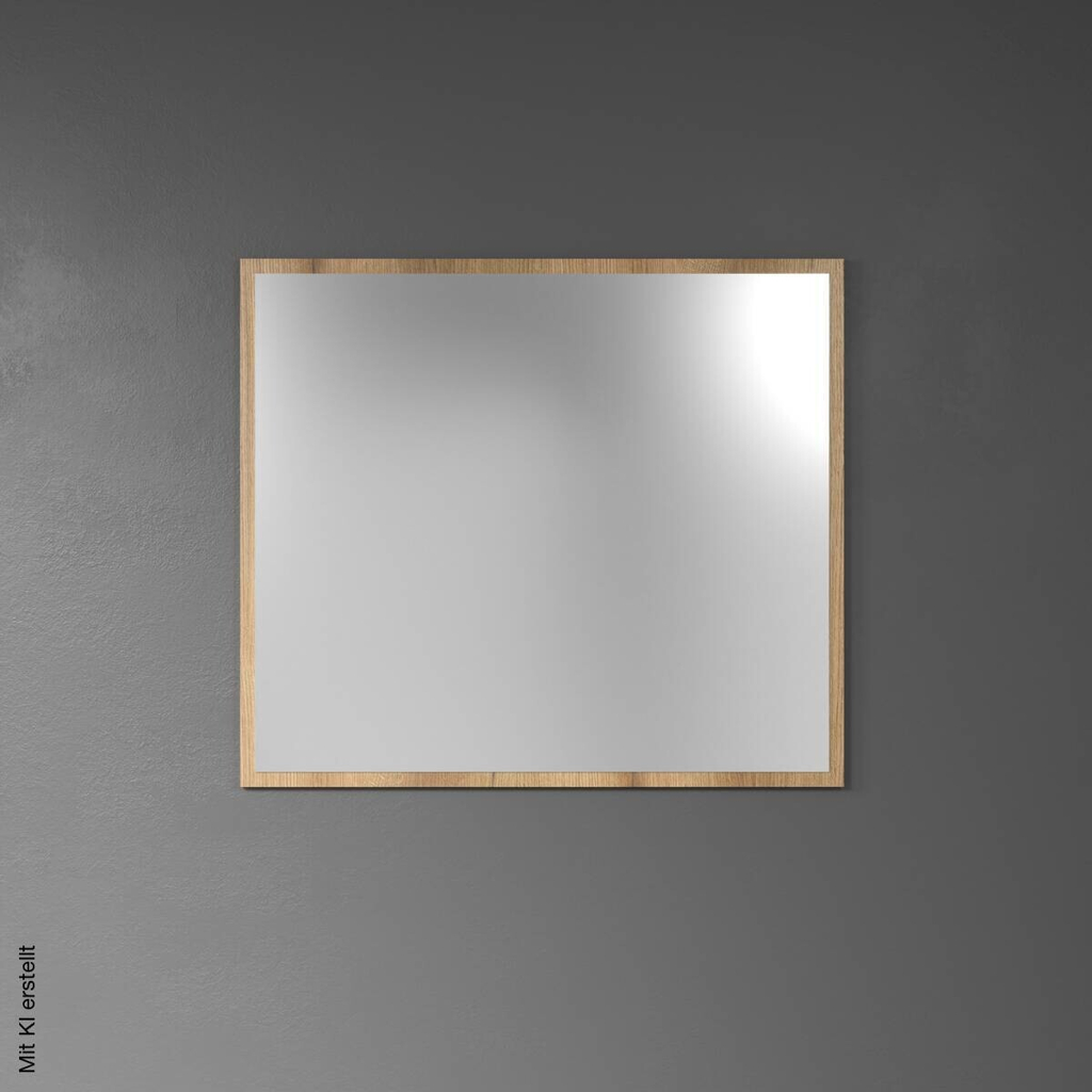 Garderobenspiegel Pure Bliss Eiche Evoke Oak Nachbildung B/H/T: ca. 80x70x2 cm