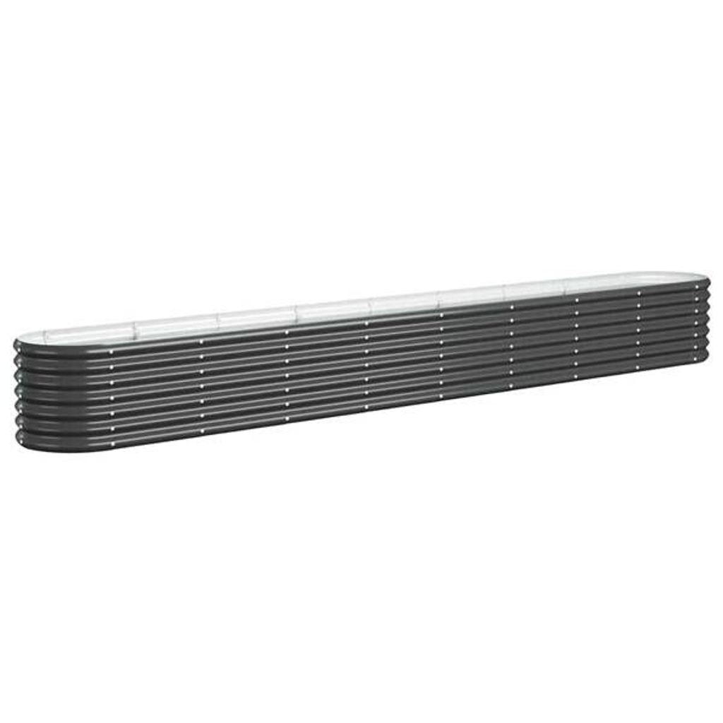 Hochbeet anthrazit Stahl B/H/L: ca. 332x36x332 cm