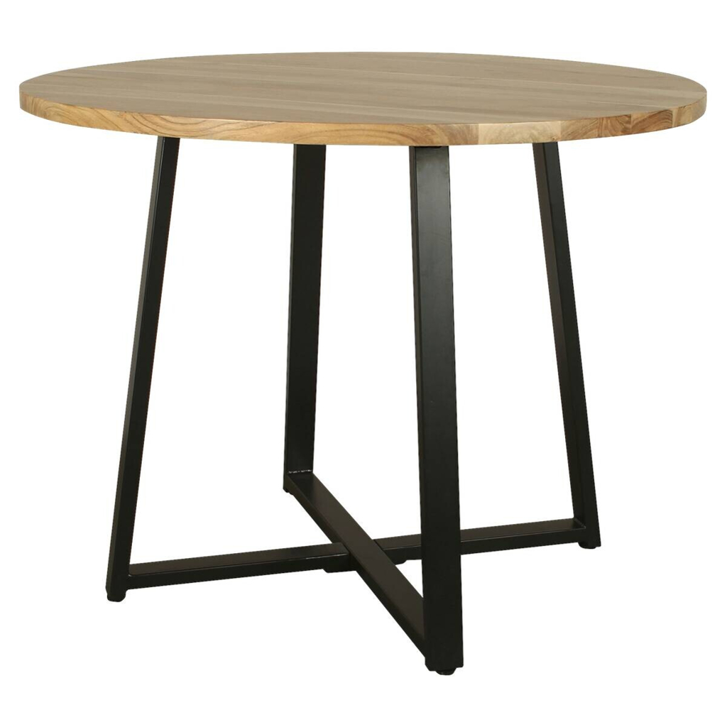Tisch ARROW schwarz natur H/D: ca. 77x100 cm