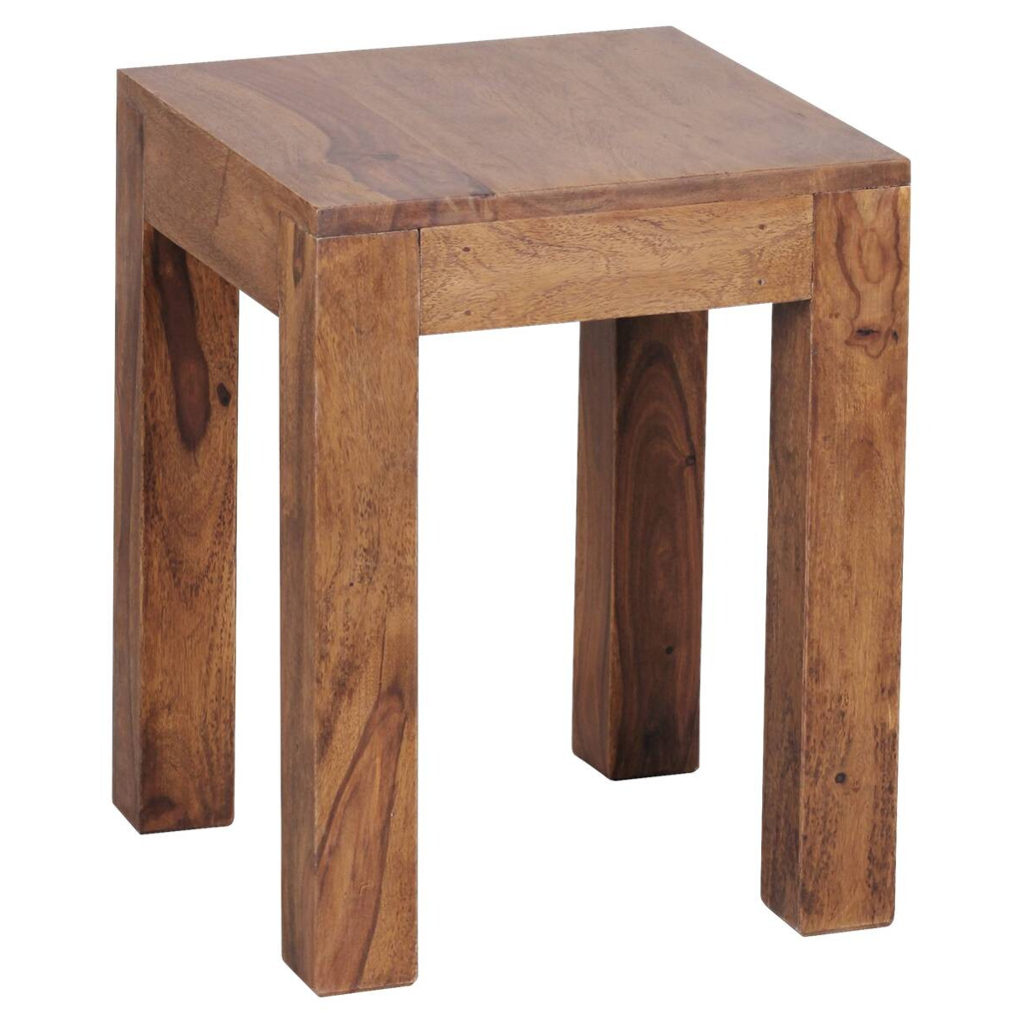 Beistelltisch natur Echtholz B/H/T: ca. 35x45x35 cm
