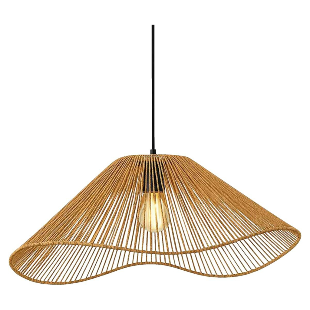 Opviq Pendelleuchte orange Metall B/T/L: ca. 45x45x45 cm E27 1 Brennstellen