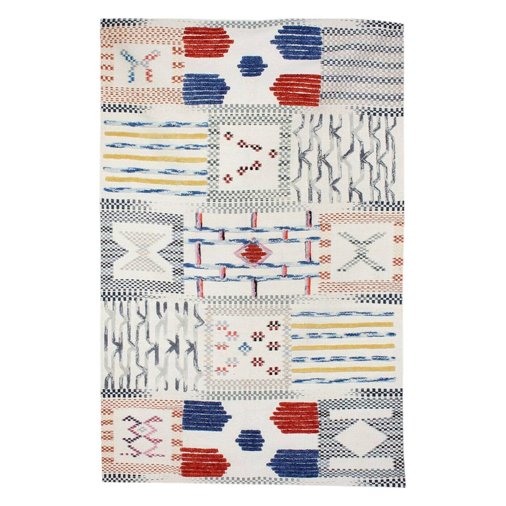 Kayoom Kurzflorteppich Empire 110 elfenbein B/L: ca. 160x230 cm