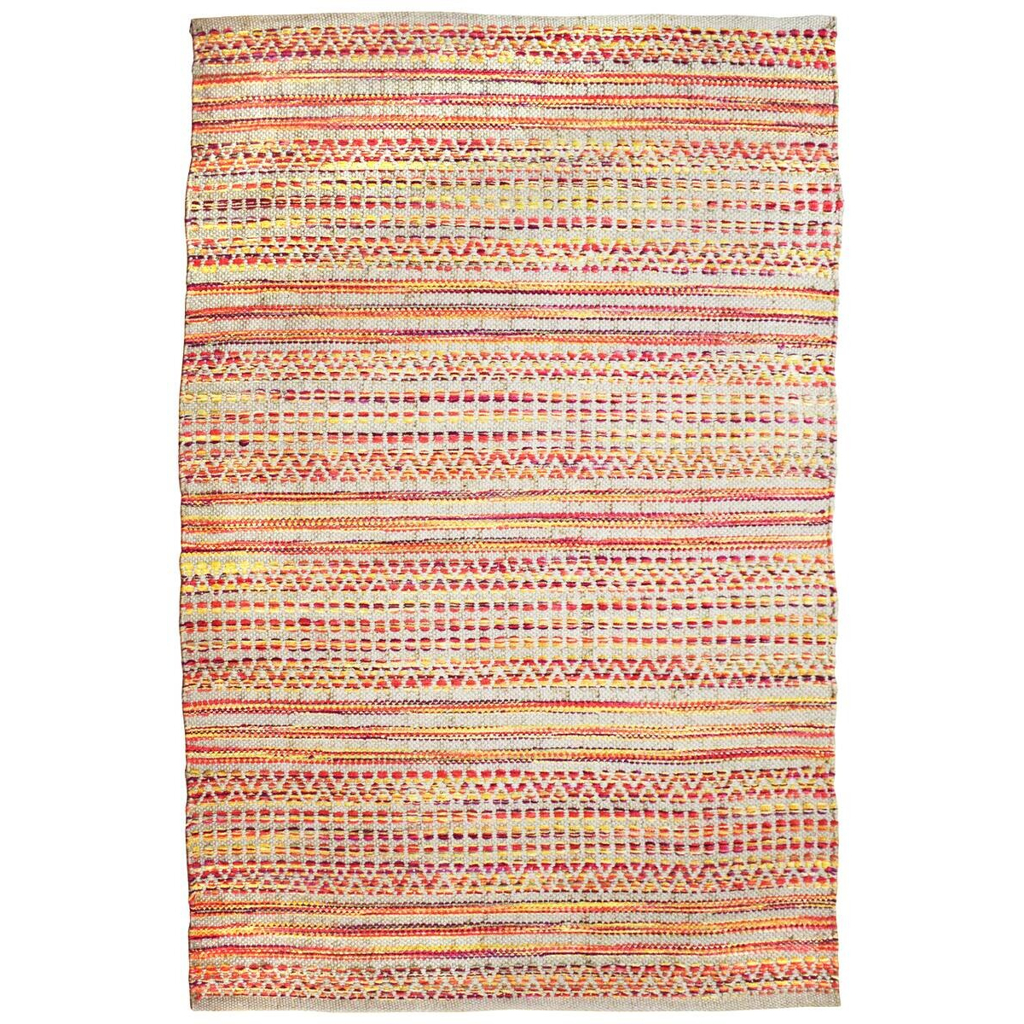 Kayoom Kurzflorteppich Sienna 710 rot B/L: ca. 120x170 cm