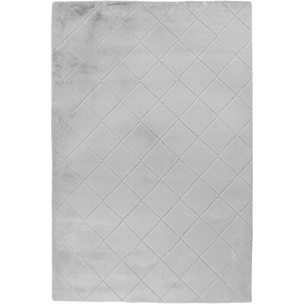 Padiro Hochflorteppich Imala 125 grau B/H/L: ca. 200x3x290 cm