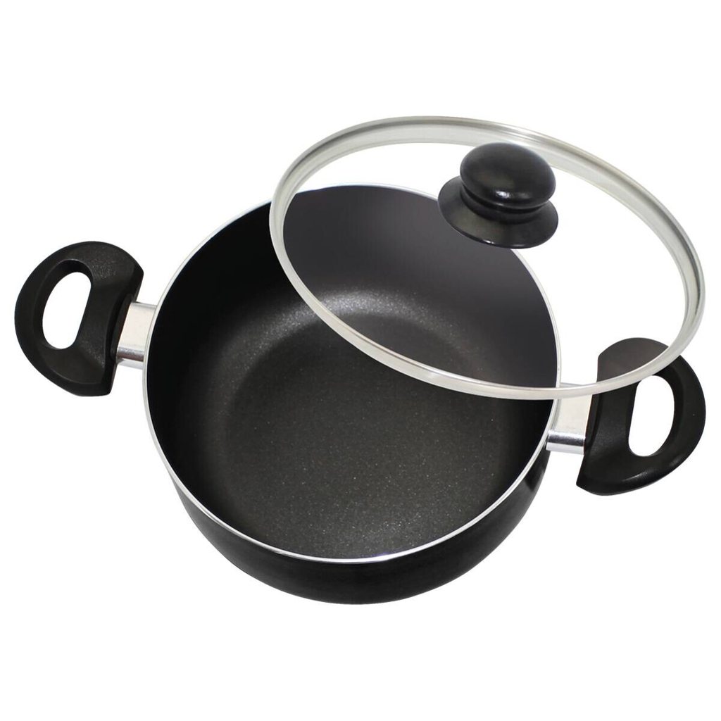 ELO Basic Topf schwarz Aluminium