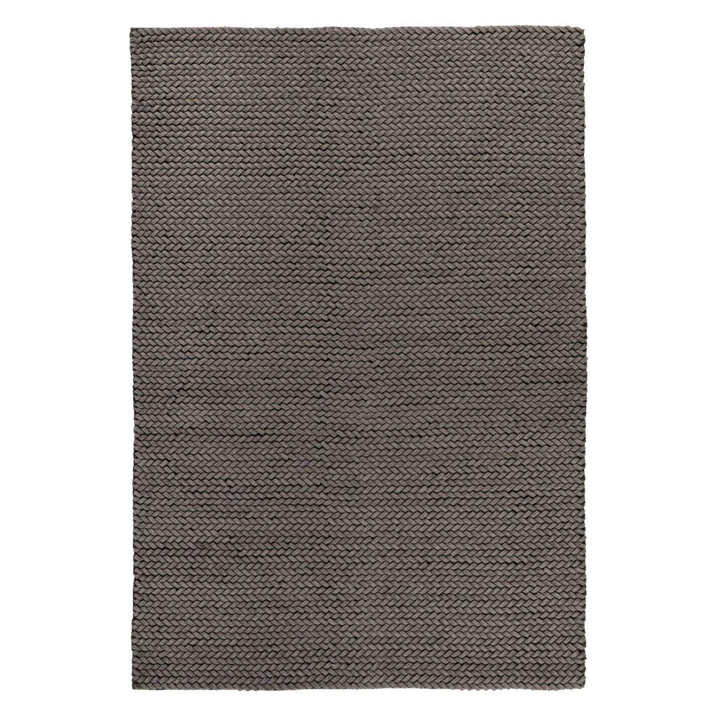 Padiro Flachflorteppich Robbie 125 grau B/H/L: ca. 120x2,1x170 cm